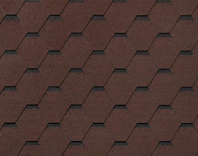 Кровля RoofShield Стандарт ''Фемили'' цвет коричневый с оттенением (упак. 3 м.кв.)