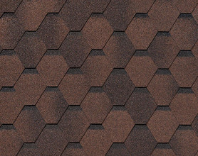 Кровля RoofShield Стандарт ''Фемили Эко'' цвет коричневый с оттенением (упак. 3 м.кв.)