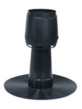 ALIPAI FLOW 110 дефлектор плоский, цвет черный (для вентиляции плоских и пологих кровель)