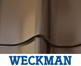 Металлочерепица Weckman / Векман Тип-4, Полиэстер (PE) 0.48 мм, RR 32 (коричневый)